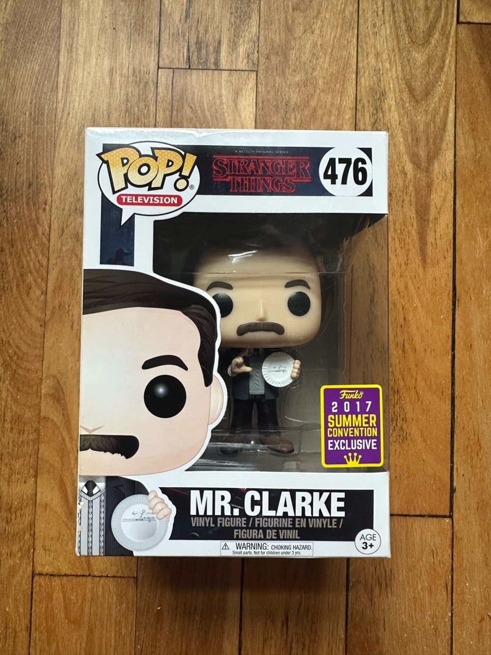 Funko Pop! Stranger Things Mr. Clarke #475
